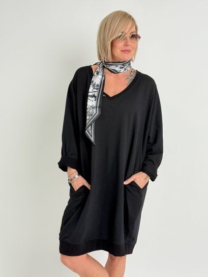 Čierne šaty DESIRE