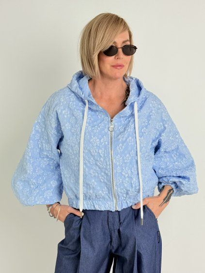 Modrá bunda TWIST