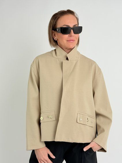 Béžová bunda ARIZONA