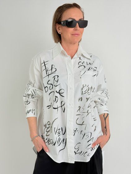 Biela košeľa CINDY