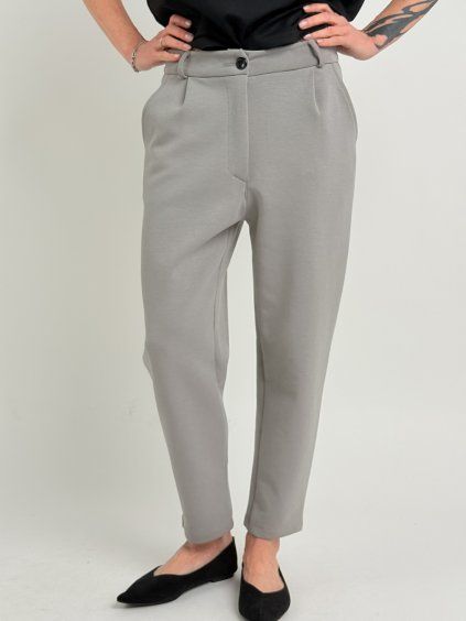 Sivé nohavice ELISA 7616