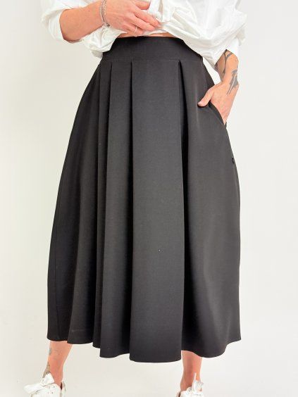 Čierna sukňa AURA