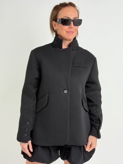 Čierna bunda BREEZE
