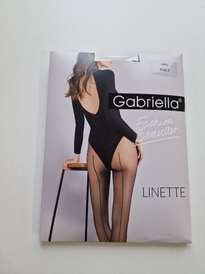 Pančuchy LINETTE (Farba Čierna, Veľkosť oblečenia M)