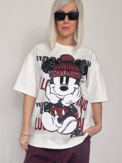 Krémová mikina Darček