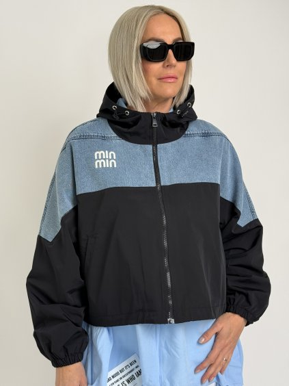 Tmavomodrá bunda Moser