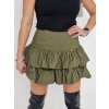 Khaki sukňa so šortkami JUPA