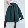 Smaragdová sukňa BEHAVE