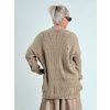 Cappuccino svetrové šaty ROSS