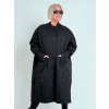 Čierny kabát ZINN (Farba Čierna, Veľkosť oblečenia UNI M-XXL)