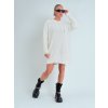 Krémové svetrové šaty ROSS