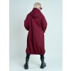 Vínová mikina kardigan STILL