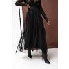 Čierna tylová sukňa AUTUM