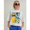 Biele tričko YELLOW