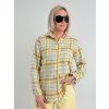 Žltá kockovaná košeľa TALY