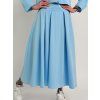 Svetlomodrá sukňa AURA