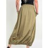 Khaki sukňa ROCK