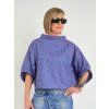 Modro-ružová tunika BIG DOT