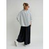 Čierno-biela tunika KIMONO