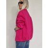 Fuchsiové sako GIFT (Farba Fuchsia, Veľkosť oblečenia UNI M-XXL)