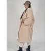 Béžový kabát EXTRA (Farba Béžová, Veľkosť oblečenia UNI S-XL)