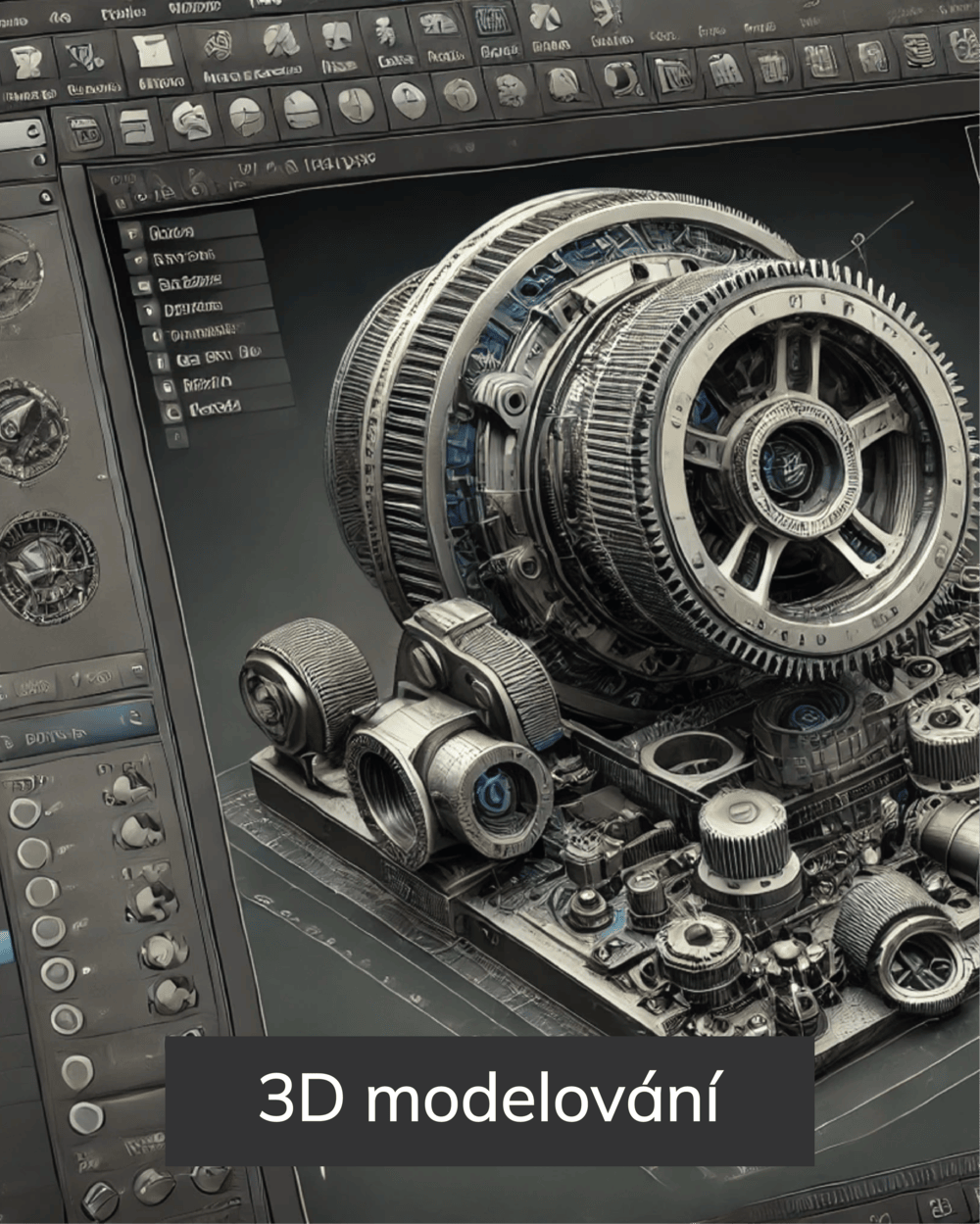 3D modelování – CAD
