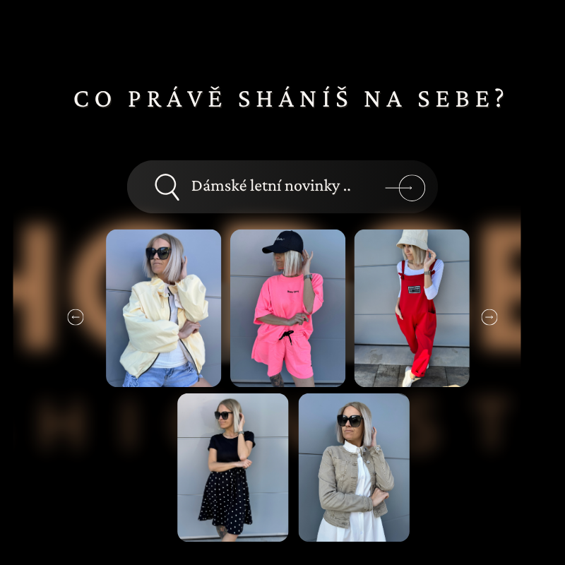Co sháníš