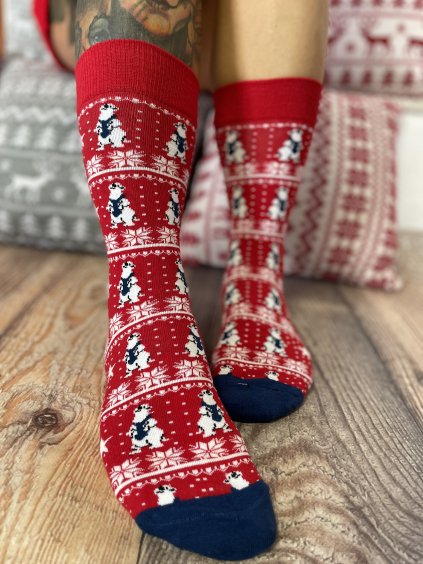 pánské vánoční ponožky
