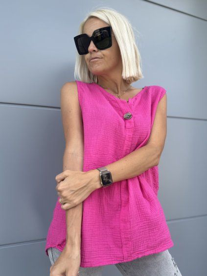 dámské mušelínové tílko