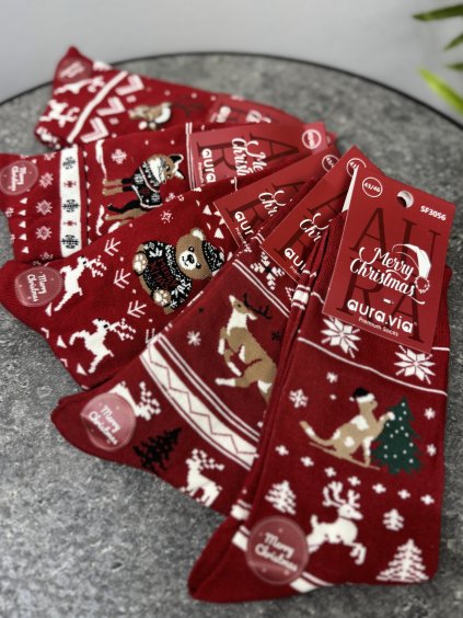 pánské vánoční ponožky