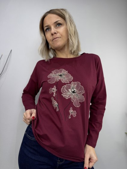 dámské bavlněné triko