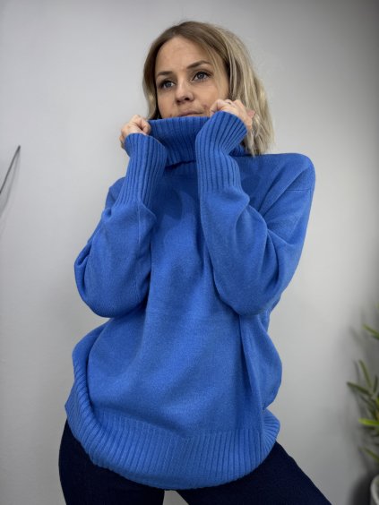 dámský svetr s rolákem