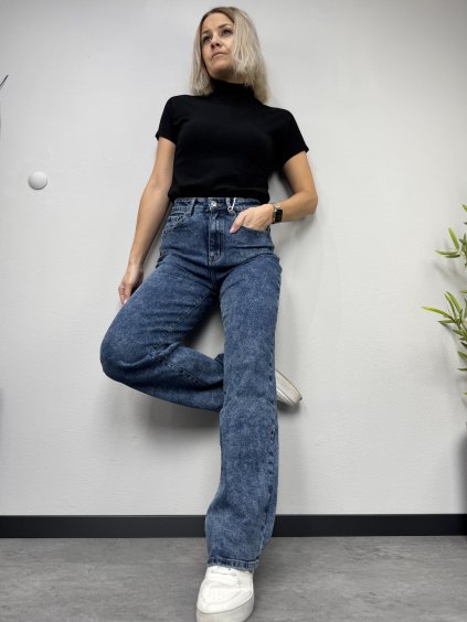 dámské džíny rovného střihu