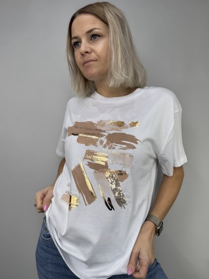 Dámské triko volnějšího střihu