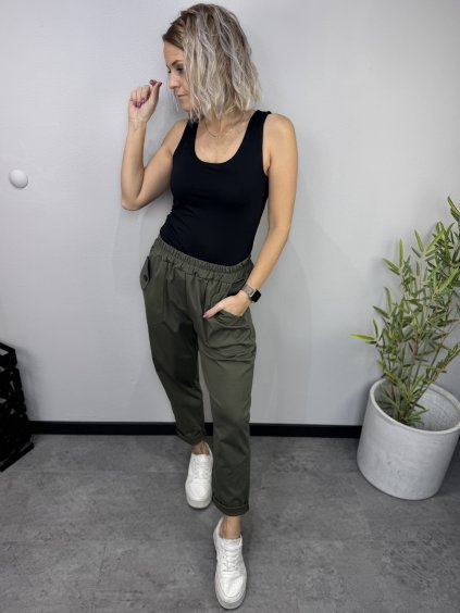 Dámské strečové kalhoty