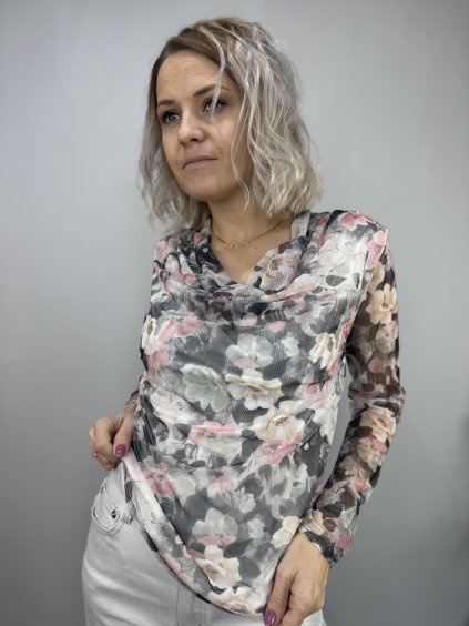 Dámská květovaná halenka