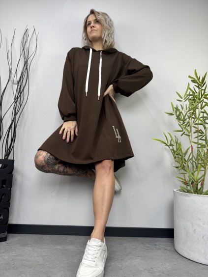 Dámské mikinové šaty