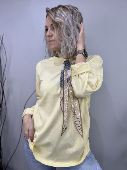 Bavlněné tričko s šátkem