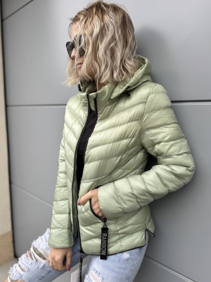 Lehká jarní prošívaná bunda