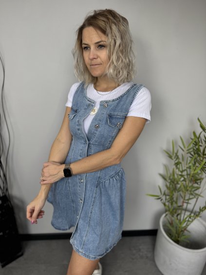 dámské džínové šaty