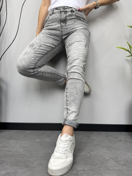 Dámské džíny s moderním sepraným efektem