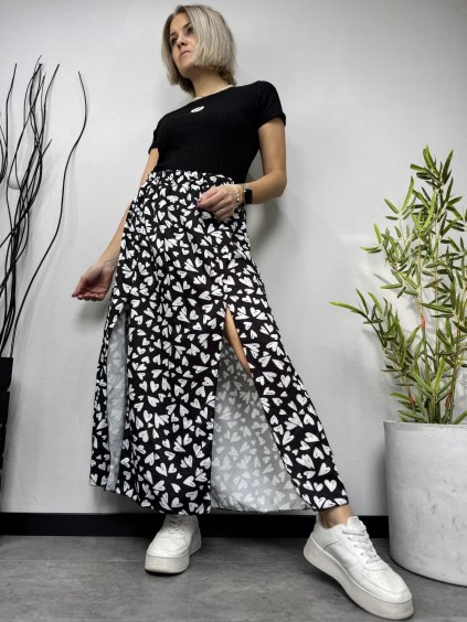 Dámská sukně s rozparky