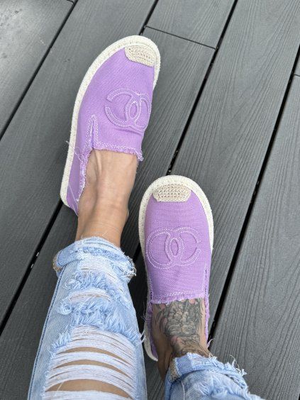 Dámské slip-on espadrilky