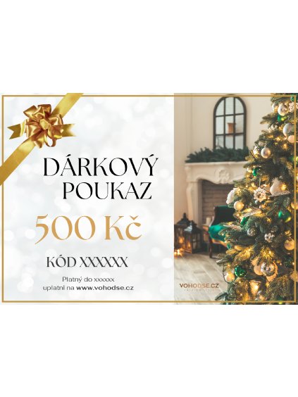 Dárkový poukaz Vánoce.zip Dárkový poukaz č