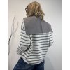 Dámský pruhovaný svetr