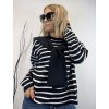 Dámský pruhovaný svetr