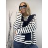 Dámský pruhovaný svetr