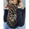 dámský tygrovaný šátek