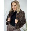 Dámský kožíšek do pasu