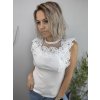 dámské triko s krajkou